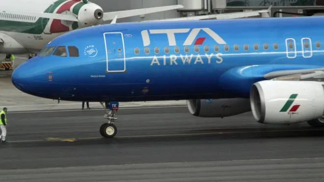 Il primo aereo di Ita Airways decollato dall'aeroporto di Fiumicino il 24 dicembre scorso