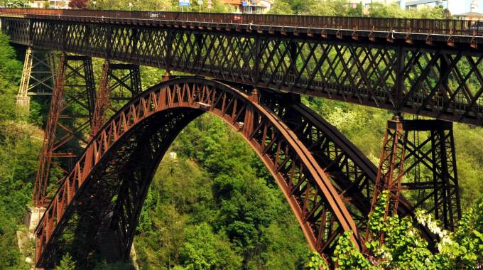 Il ponte San Michele inaugurato nel 1889