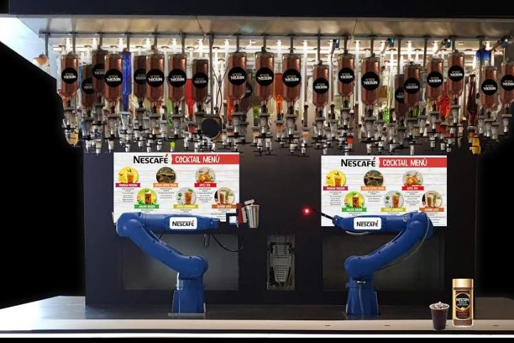 Il bartender robotico