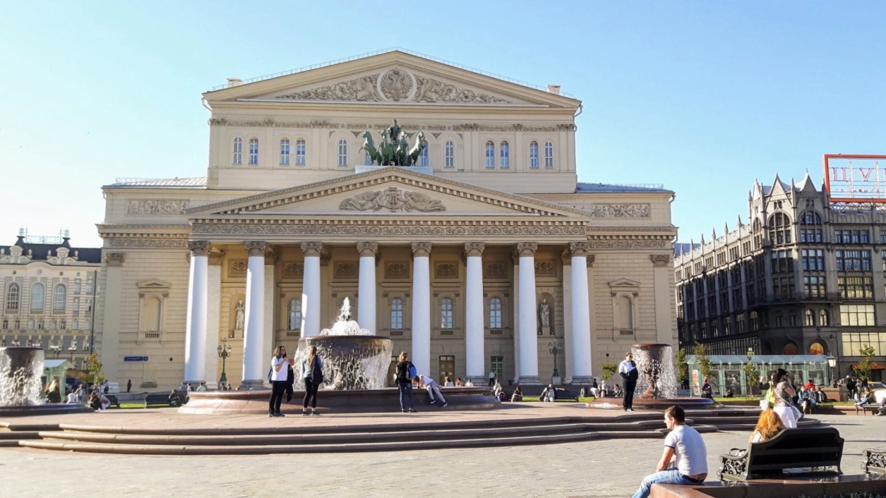 Il teatro Bolshoi a Mosca