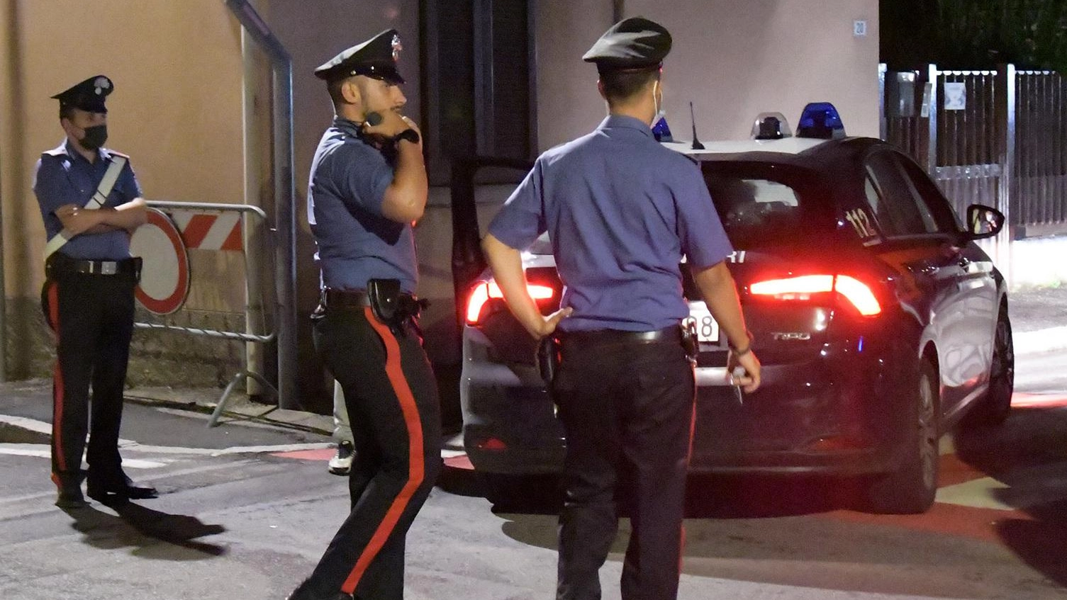 Carabinieri intervenuti nella notte Carabinieri intervenuti nella notte