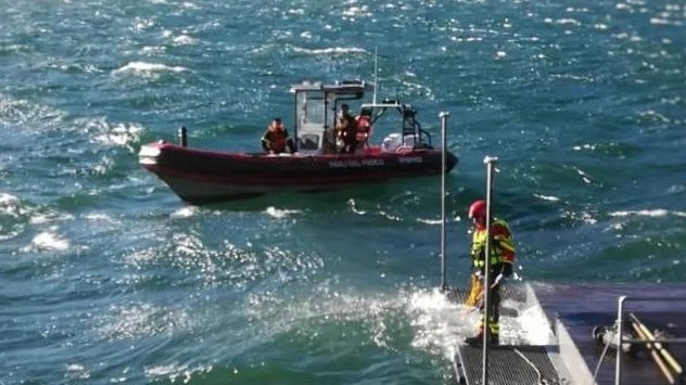 Le operazioni di soccorso per trovare Ibrahim sul Lago di Lecco