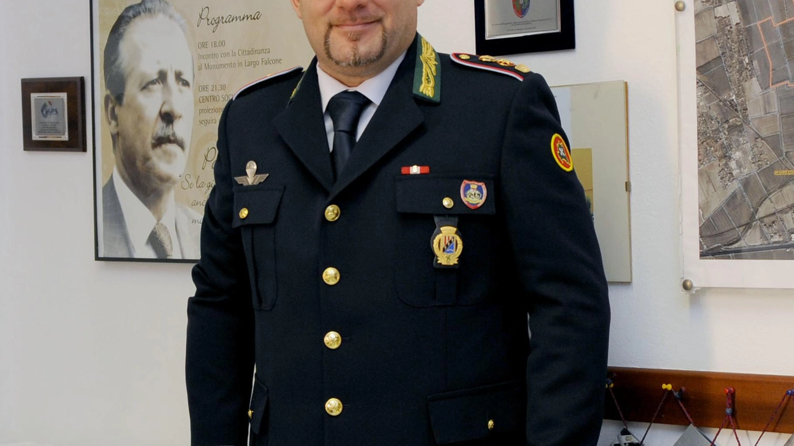 Salvatore Furci, comandante dei vigili urbani a Trezzano sul Naviglio