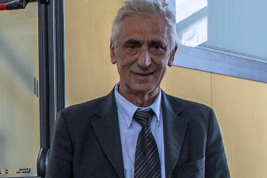 Angelo Bonomelli (foto Eco di Bergamo)