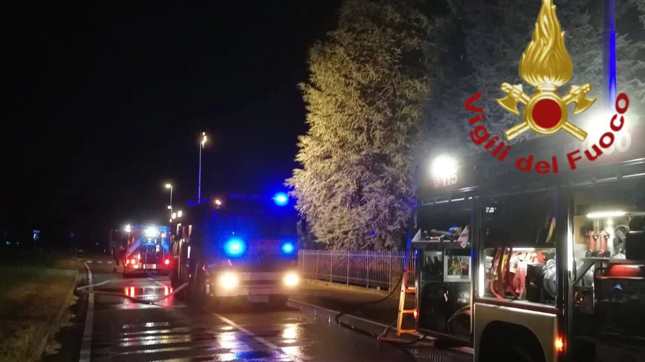 Colverde, incendio doloso nell’azienda per vip