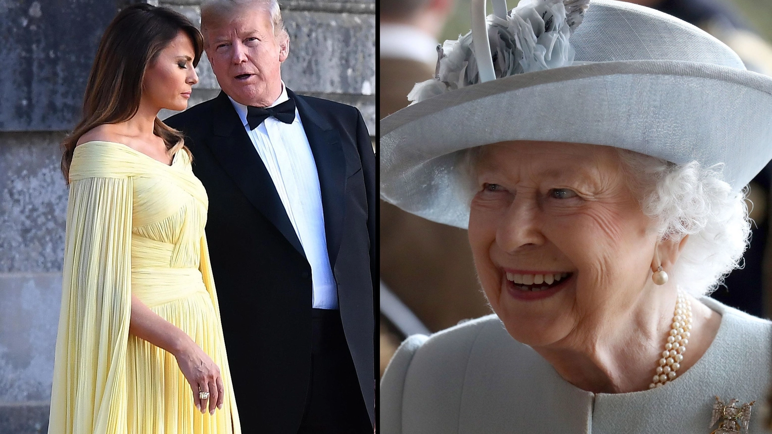 Donald e Melania Trump prenderanno un tè con la regina Elisabetta