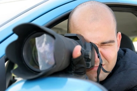 Una macchina fotografica