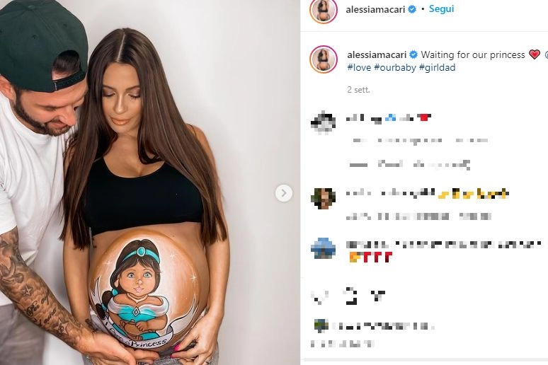 Alessia Macari e Oliver Kragl (Foto Instagram)