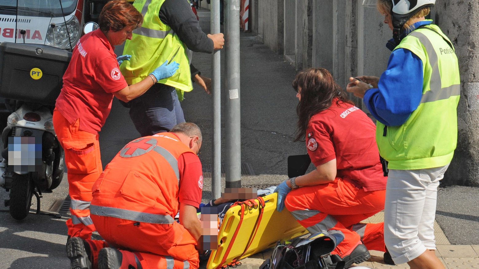 La donna era stata soccorsa ma è morta due giorni dopo (foto d archivio)