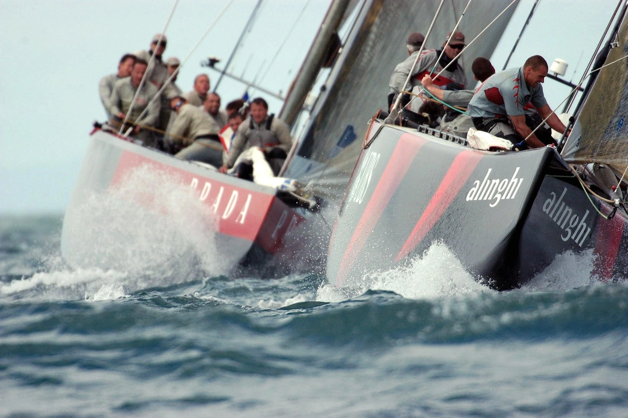 Alinghi e Luna Rossa