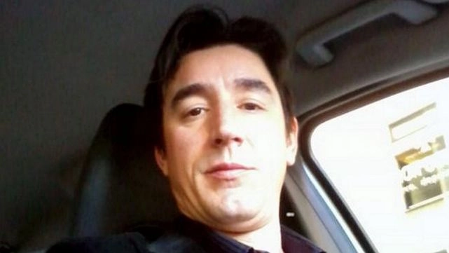 Il tassista Luca Massari, ucciso per aver investito un cane