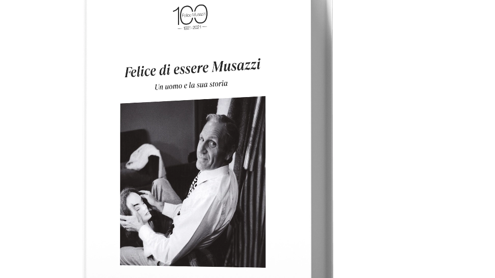 La copertina del libro su Felice Musazzi