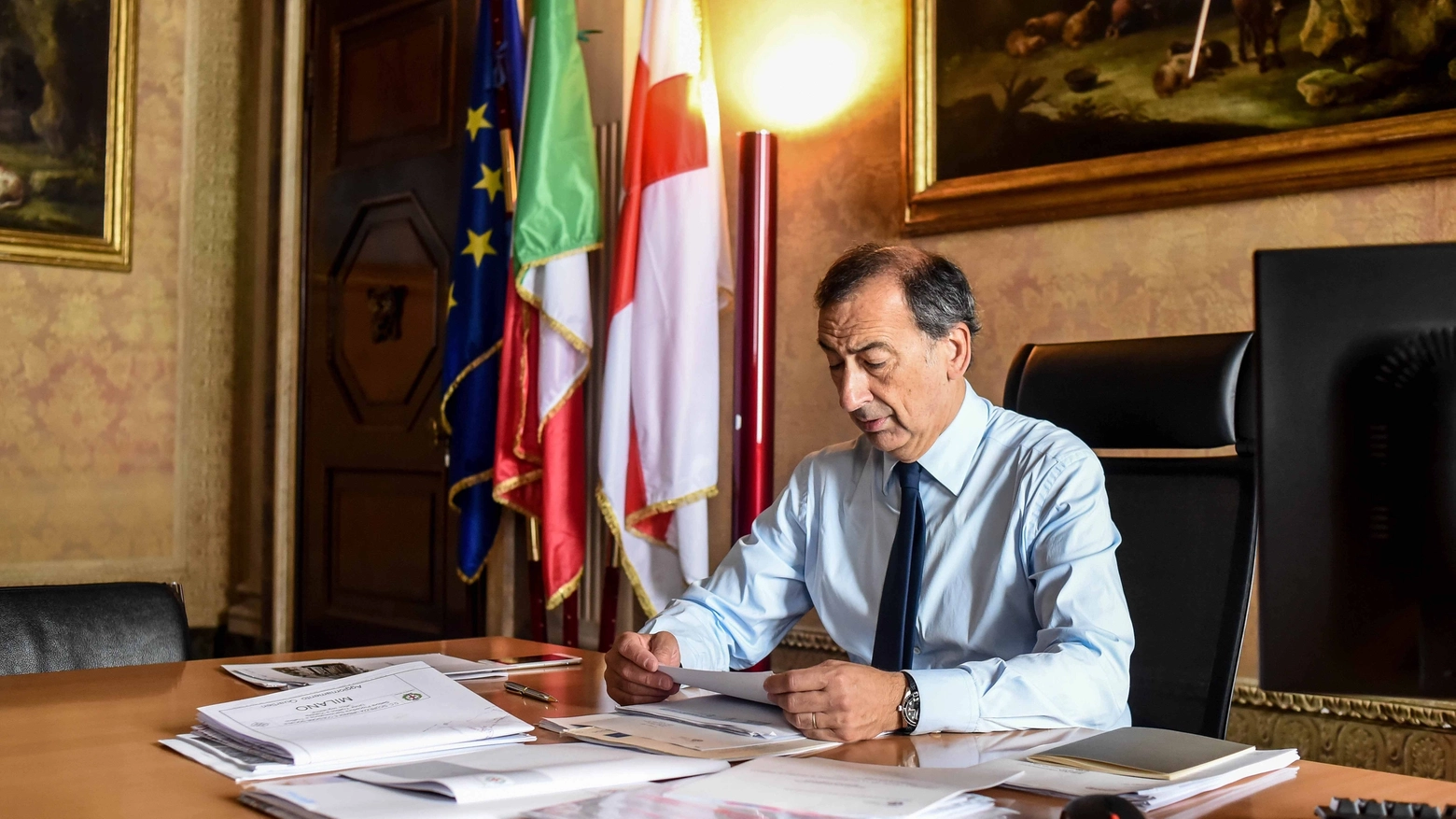 Il sindaco di Milano Giuseppe Sala