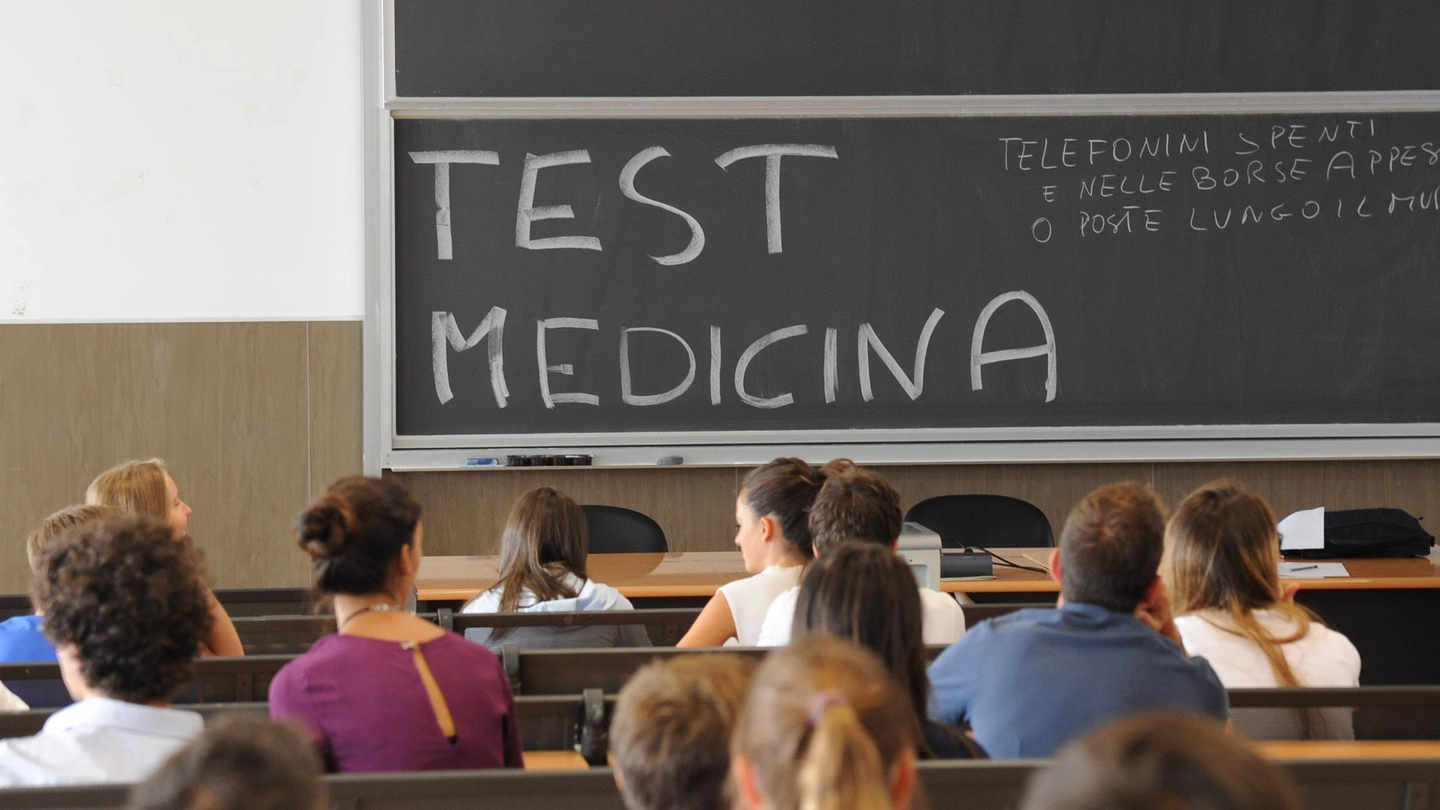 Test per la facoltà di Medicina (Foto archivio Newpress)