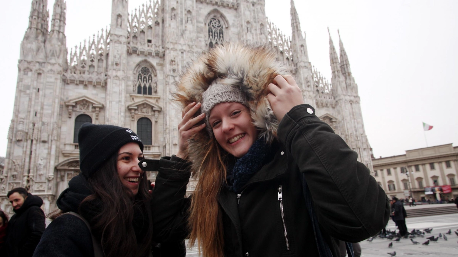 Gelo dalla Siberia a Milano