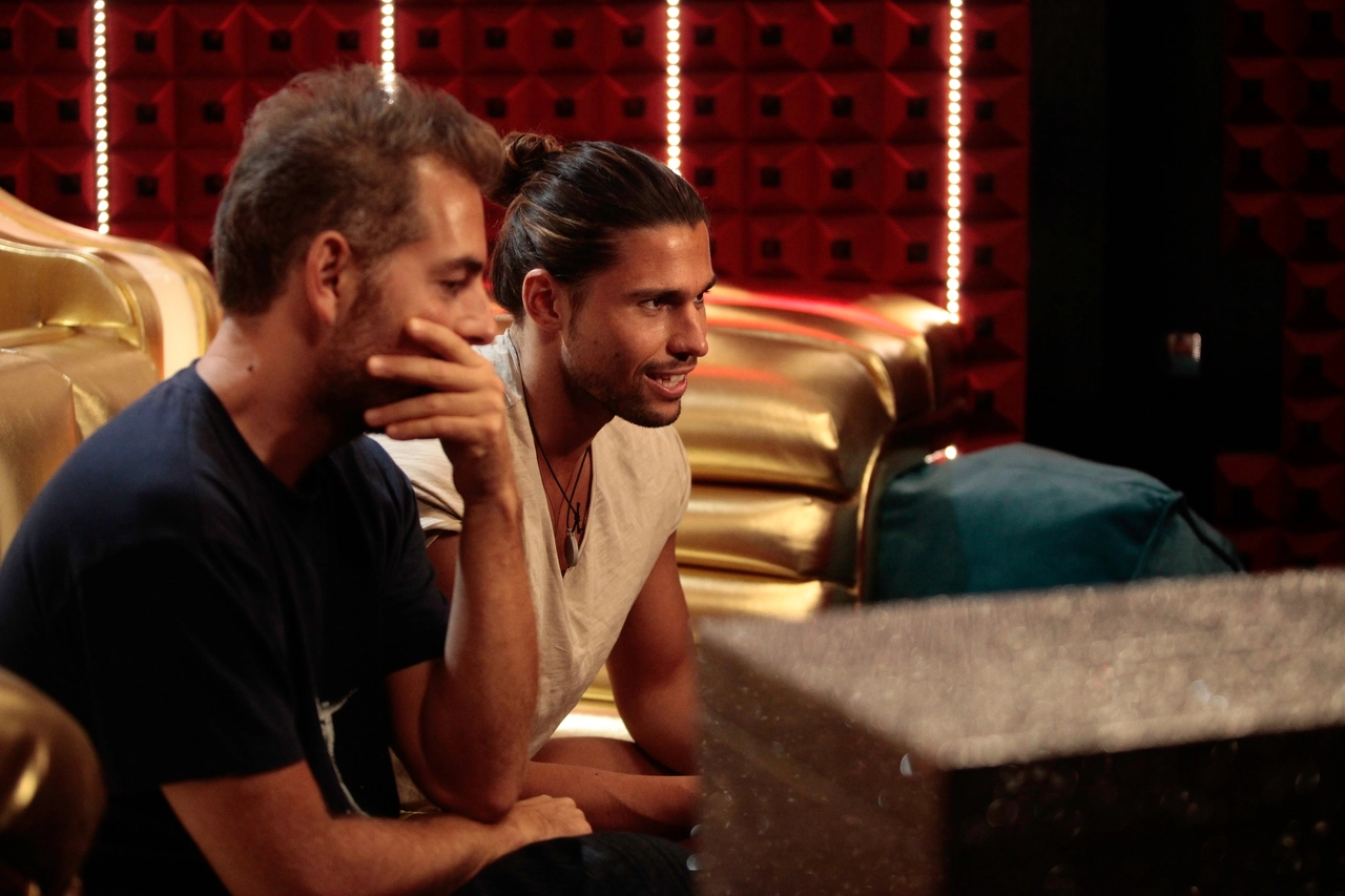 Daniele Bossari e Luca Onestini al GfVip2