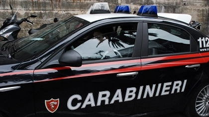 i Carabinieri stanno indagando sull'accaduto