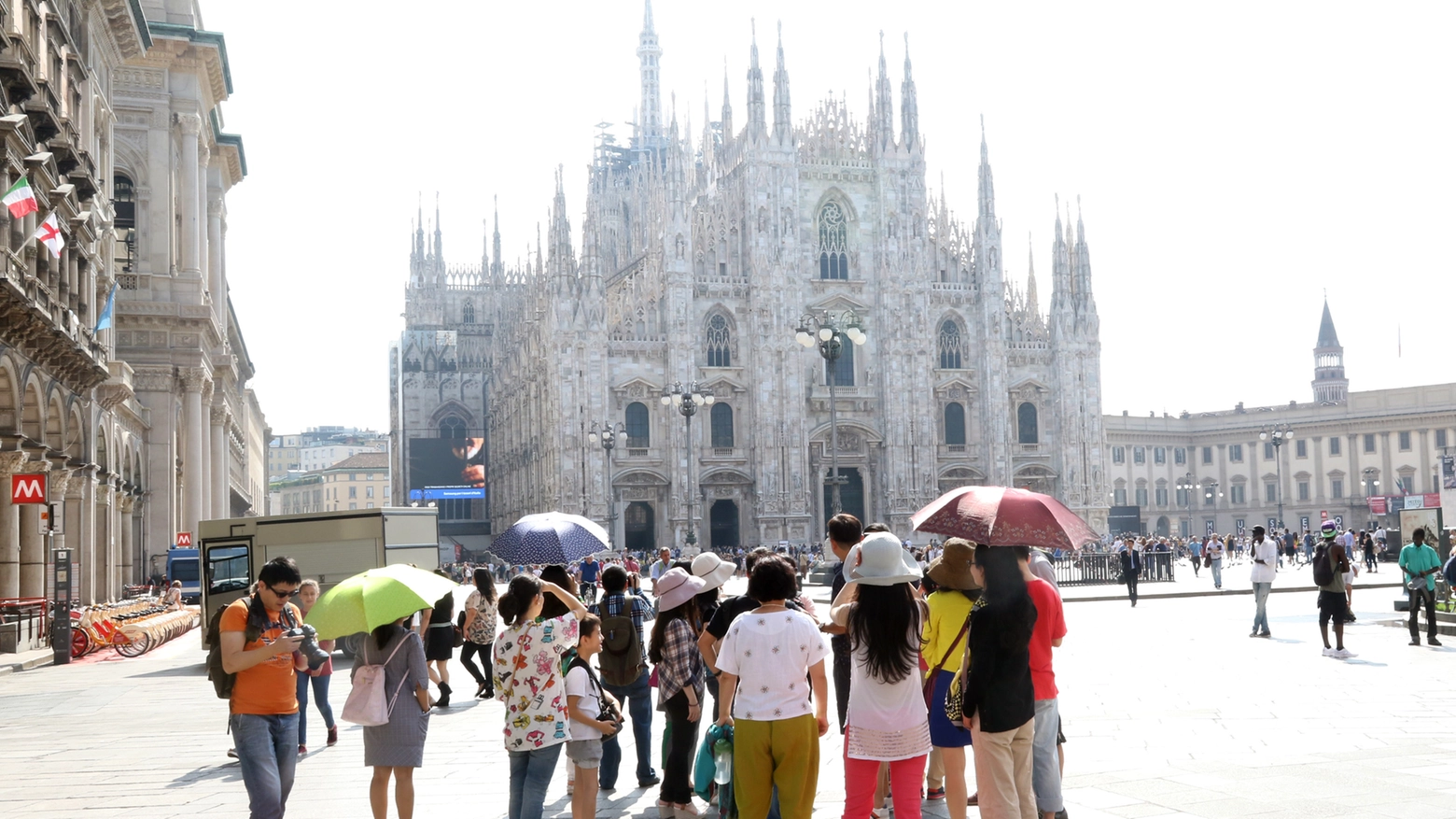 Turisti a Milano