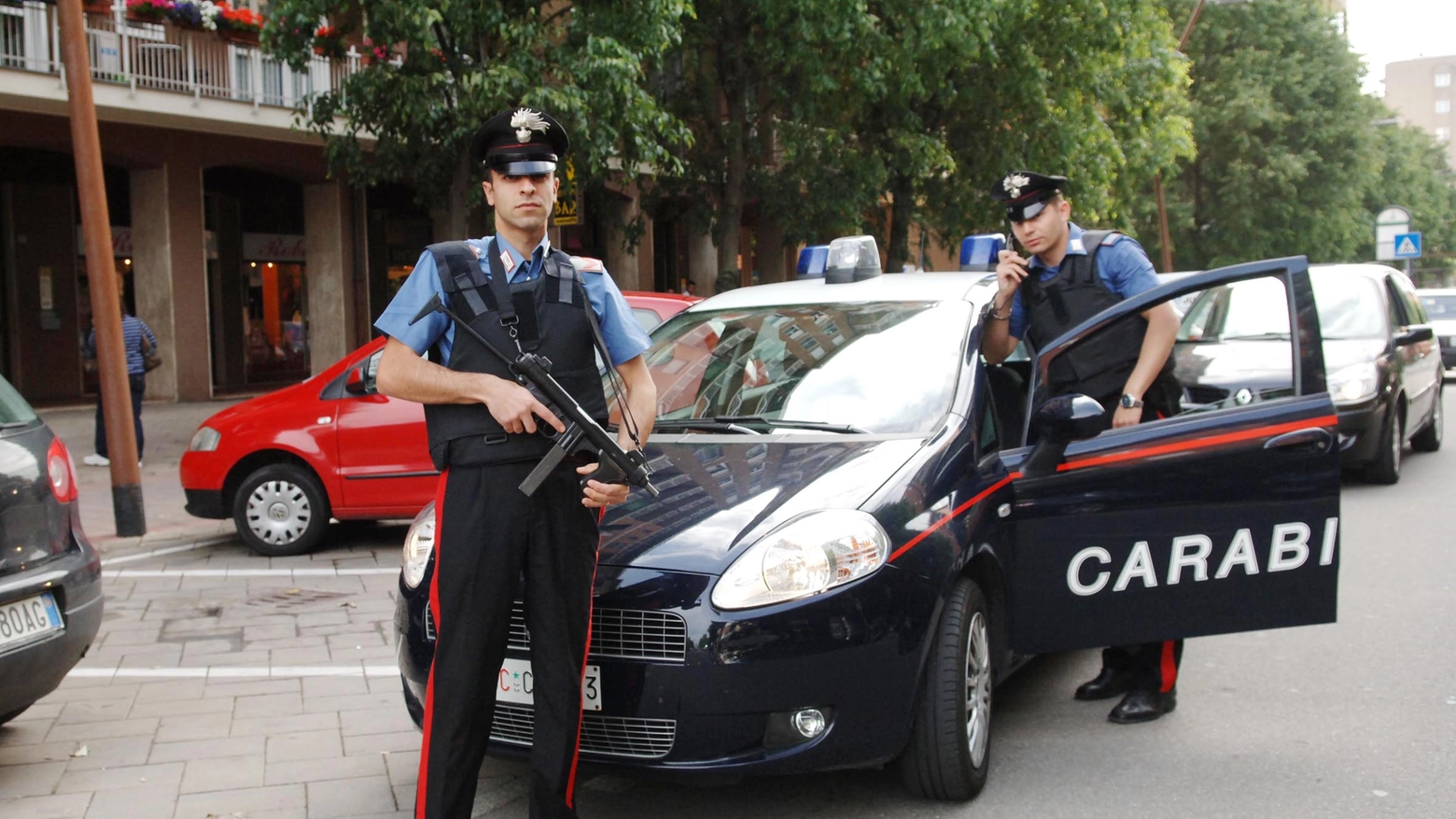 I ladri sono stati arrestati dai carabinieri