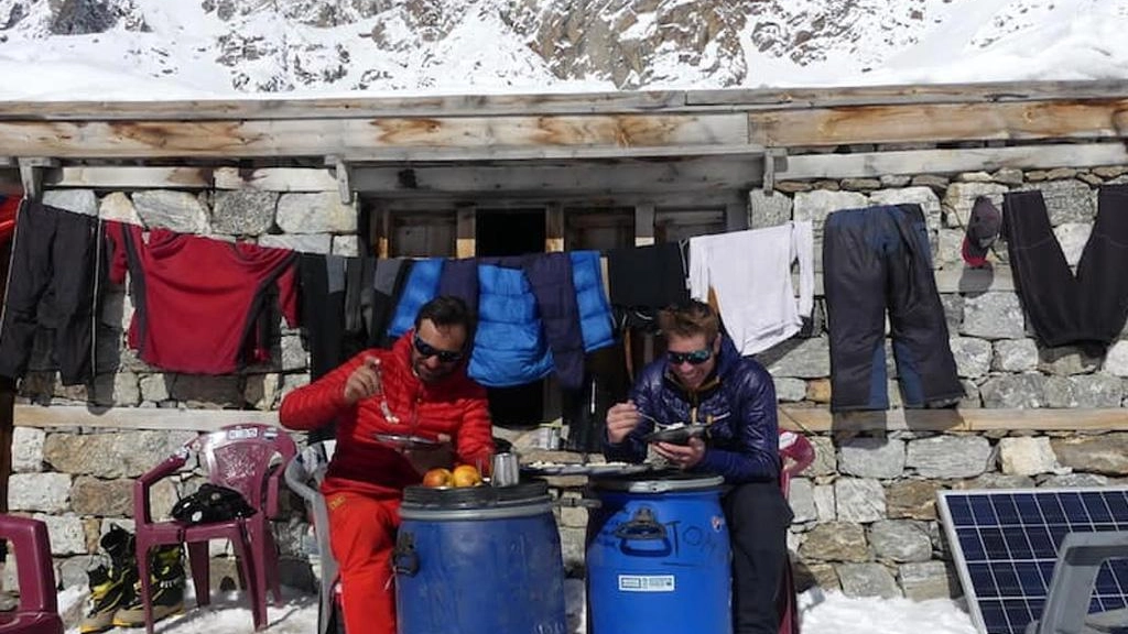 Gli alpinisti dispersi Daniele Nardi e Tom Ballard (Ansa)