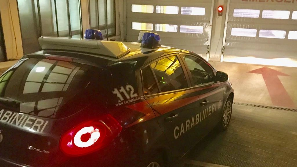 I carabinieri al pronto soccorso di Cremona