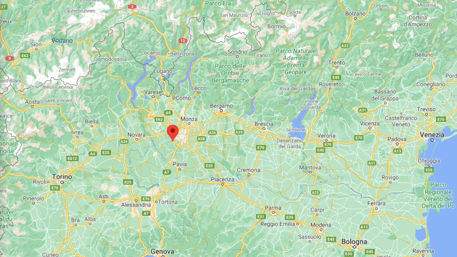 Terremoto a Milano: epicentro a Trezzano sul Naviglio, magnitudo 3.8
