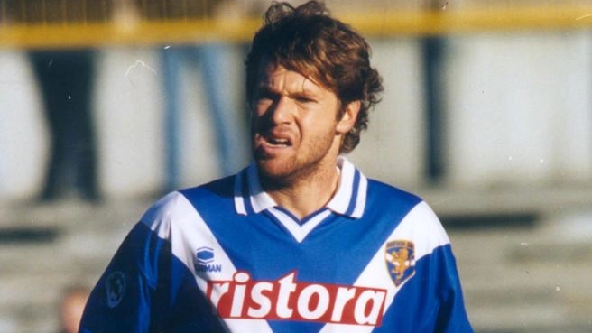 Florian Raducioiu con la maglia del Brescia