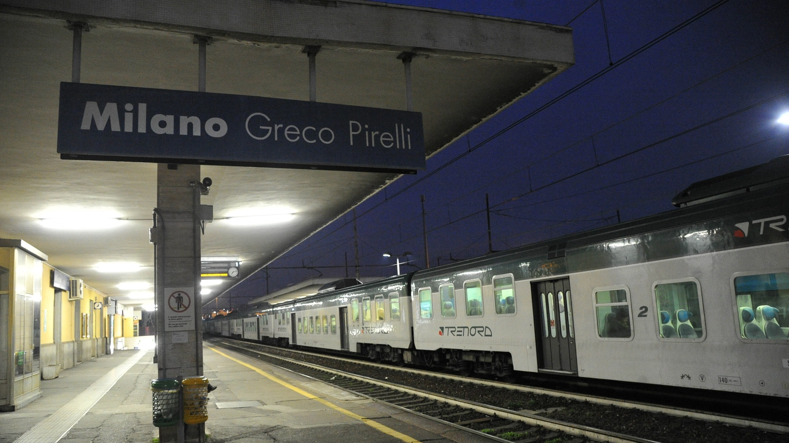 La stazione di Milano Greco Pirelli