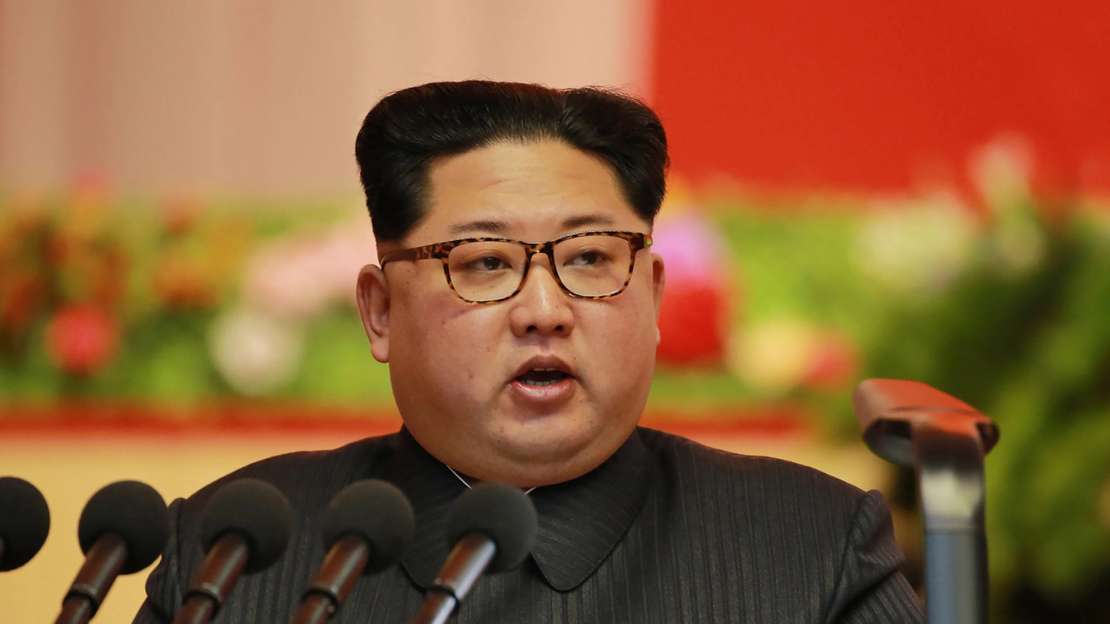 Il dittatore nordcoreano Kim jong-un (Afp)