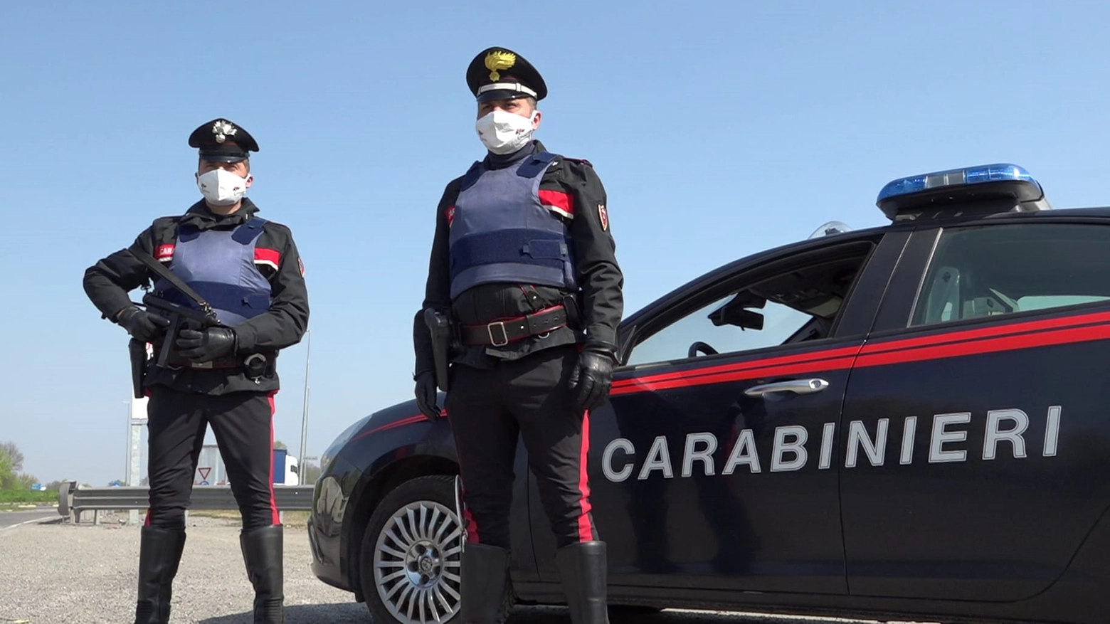 Il ladro individuato dai carabinieri