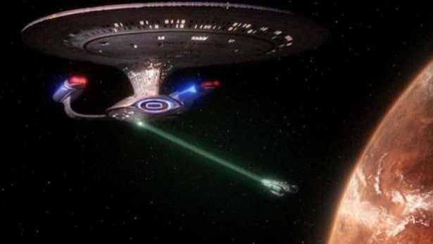 Il raggio traente di Star Trek