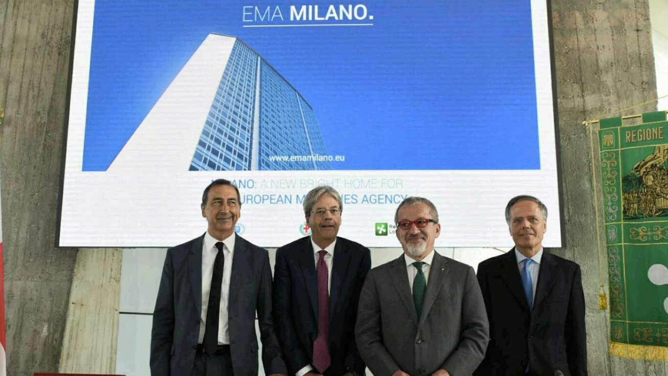 Milano si candida per l'Ema (Foto Twitter)