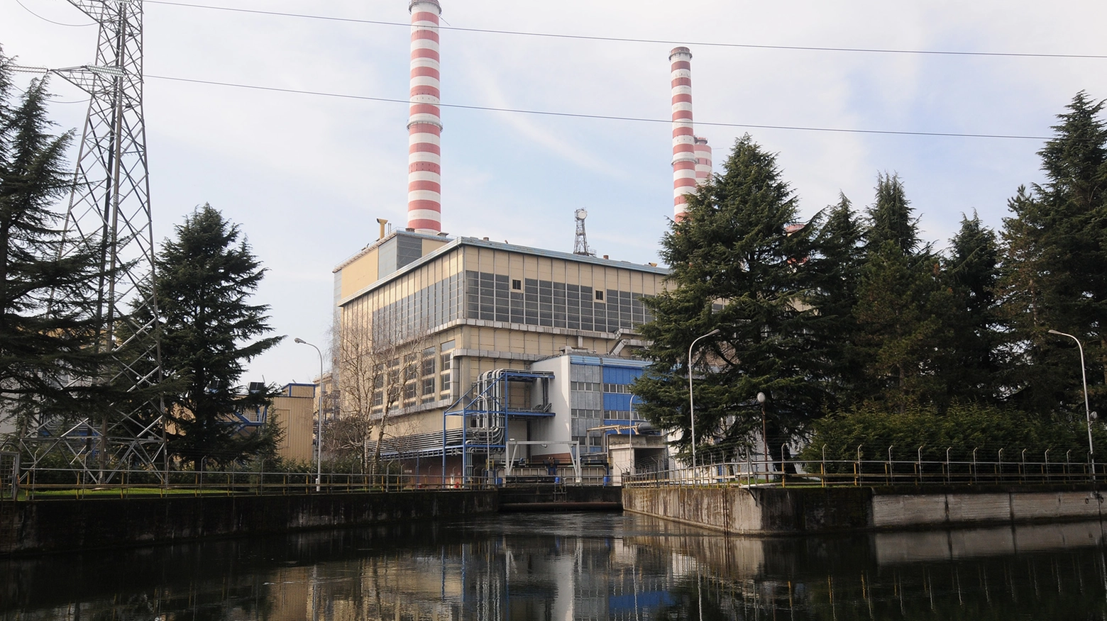 L'attuale centrale termoelettrica di Turbigo