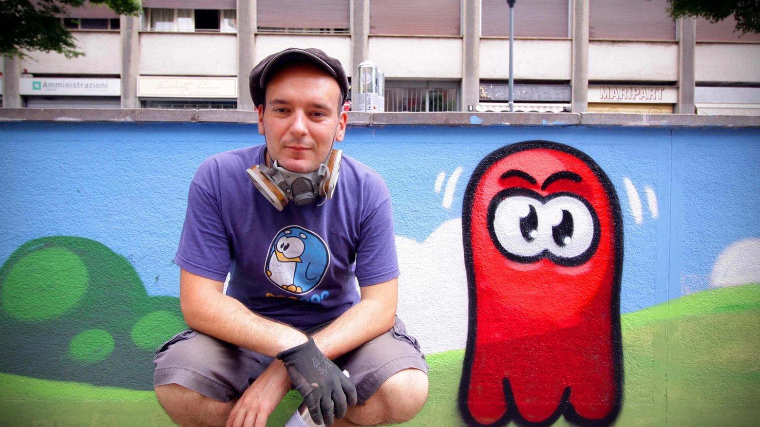 Lo street artist Pao: "I palazzi tutti uguali?. Fanno ammalare"