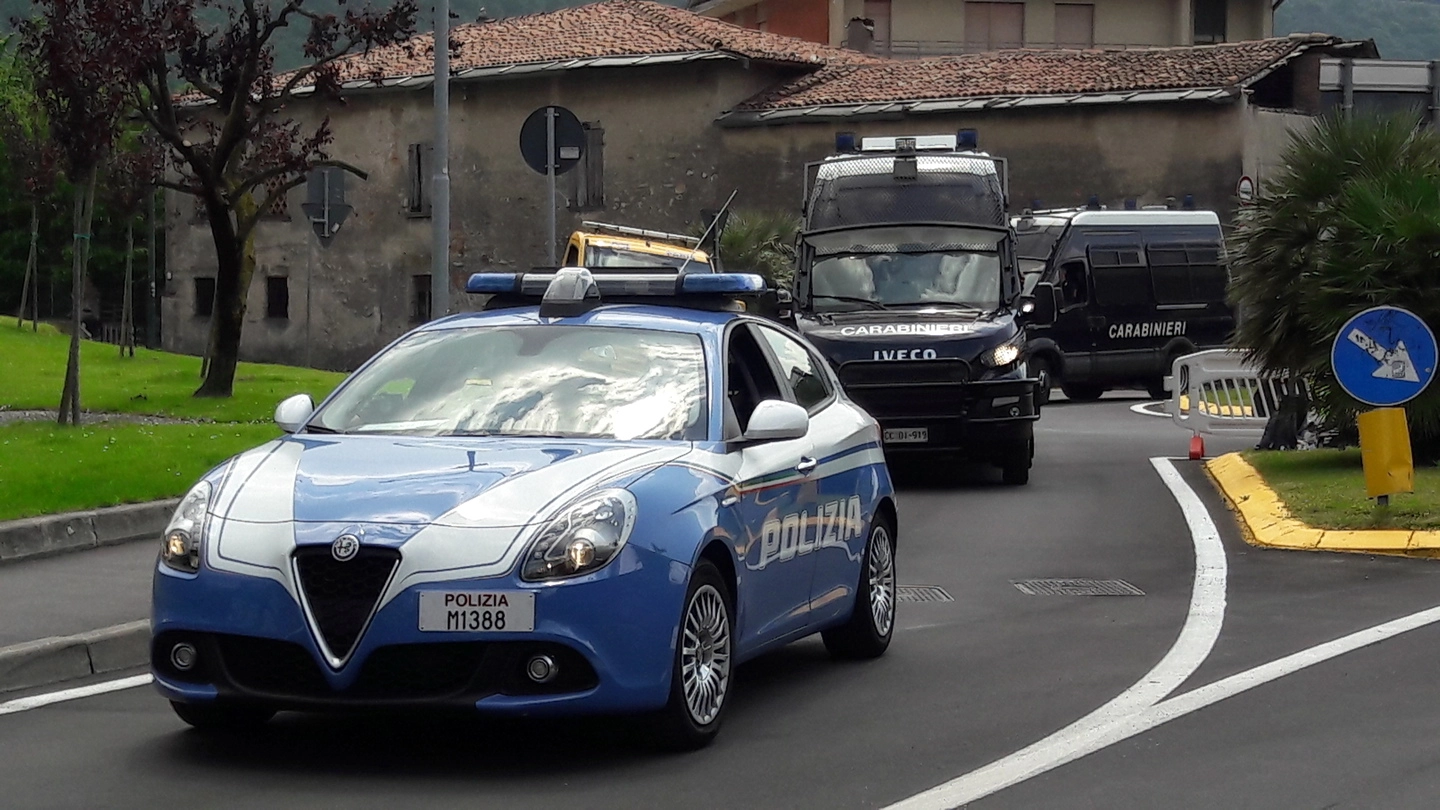 La polizia del Sebino orientale (Foto d'archivio)