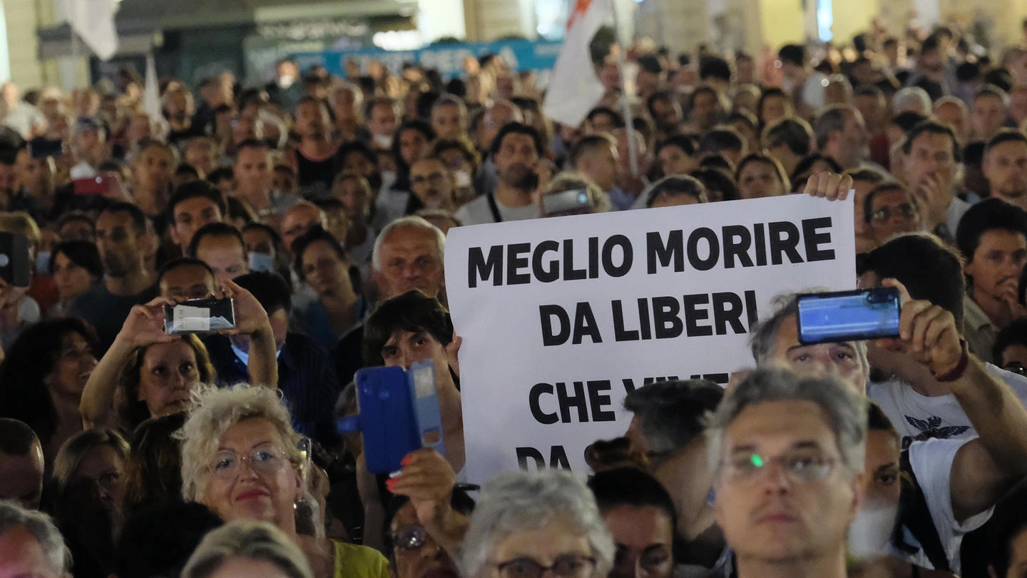 La manifestazione di Torino che in luglio ha dato il via alle proteste