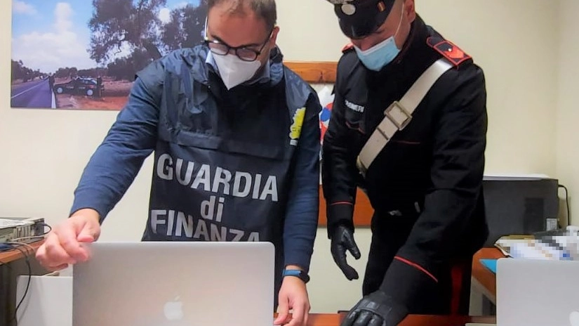 L’indagine denominata Ragnatela ha visto in azione Finanza e carabinieri