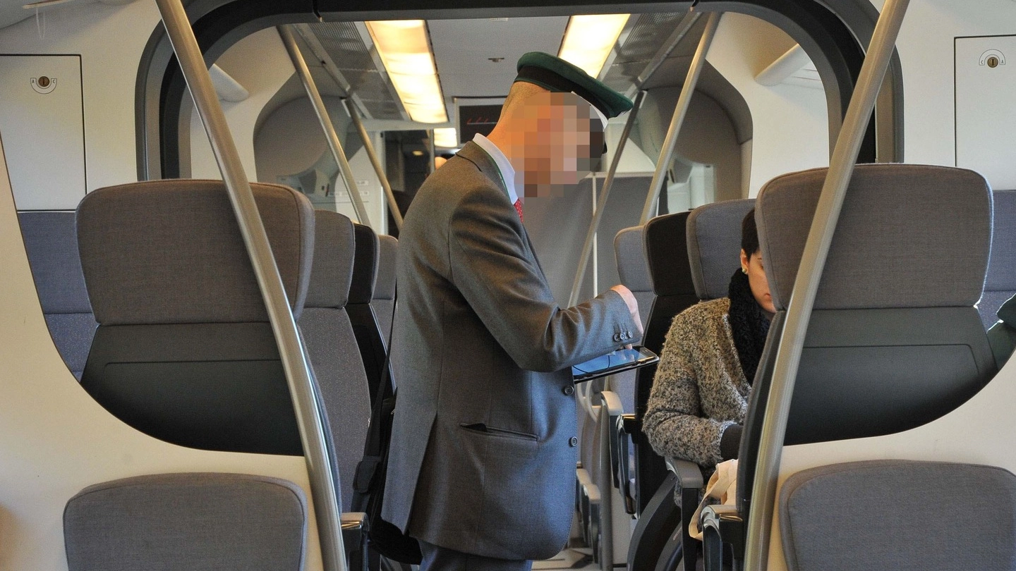 Un capotreno al lavoro (repertorio)