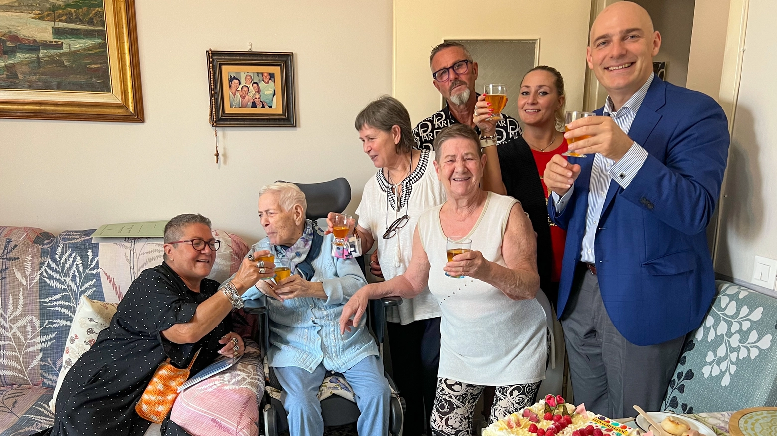 I festeggiamenti della super nonna a Zelo Buon Persico I festeggiamenti della super nonna a Zelo Buon Persico