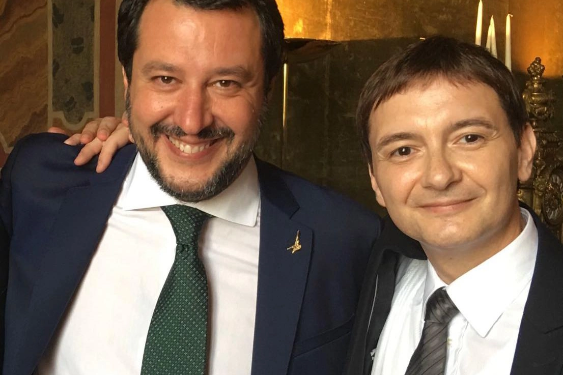 Matteo Salvini e Luca Morisi