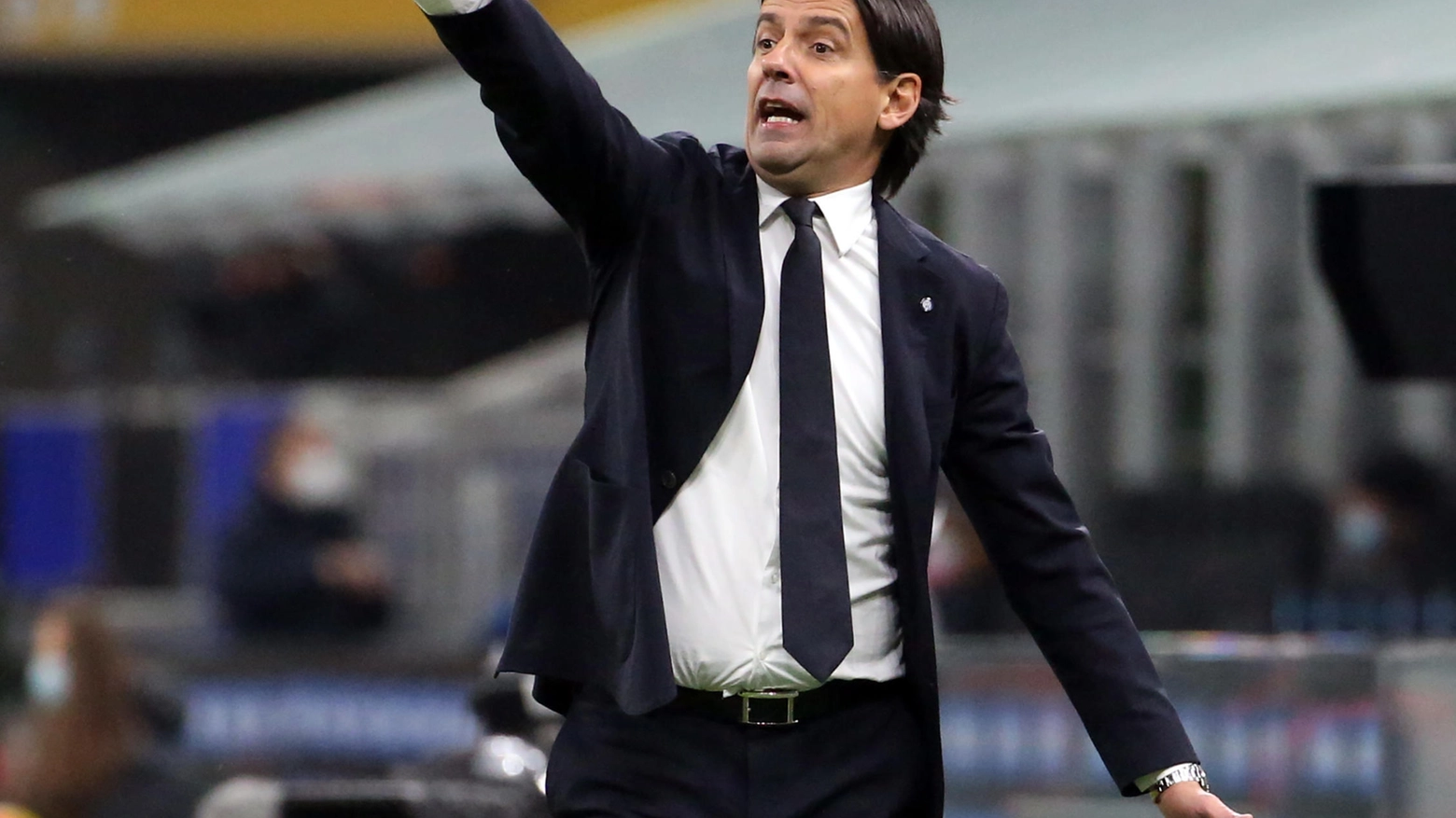 Simone Inzaghi, allenatore dell'Inter (Ansa)