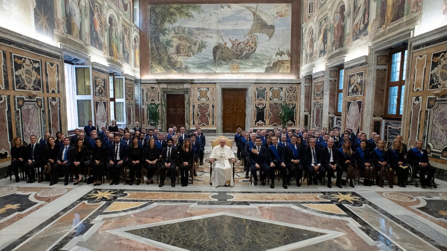 Il Papa con i presidenti delle province