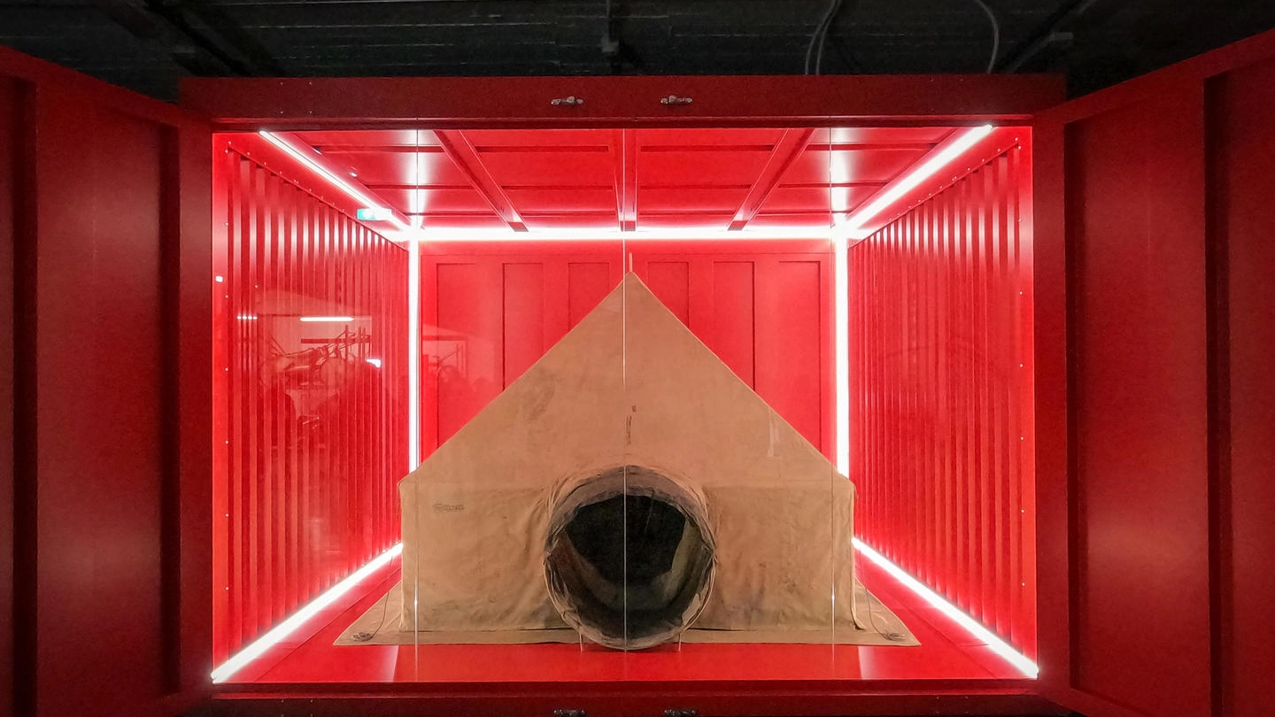La Tenda Rossa al Museo della Scienza e della Tecnica di Milano
