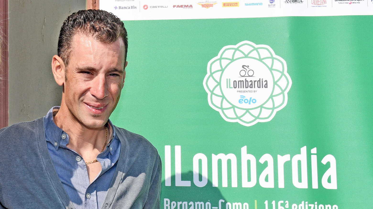 Vincenzo Nibali alla presentazione del Giro di Lombardia