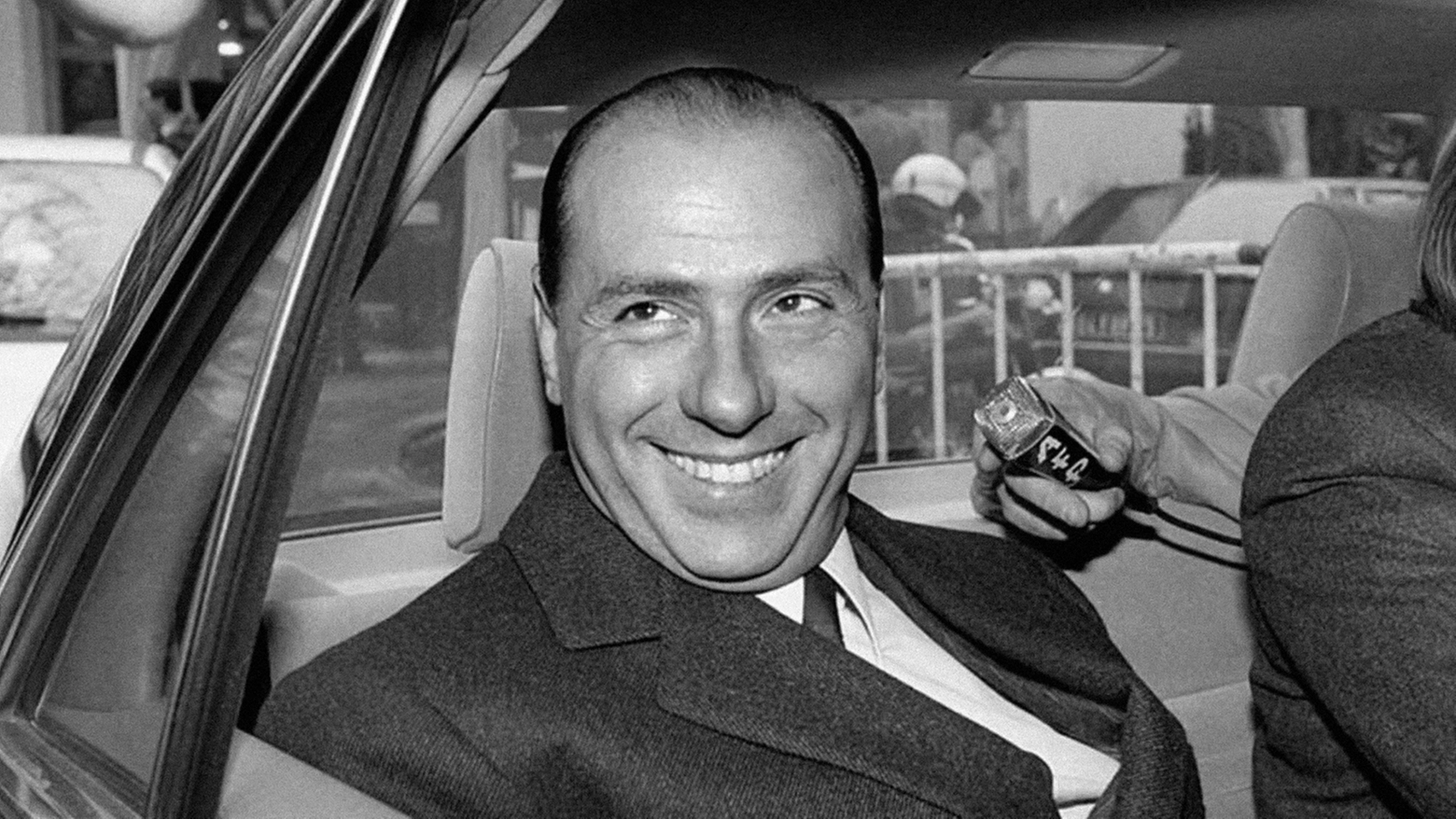 Silvio Berlusconi in una foto degli anni Ottanta