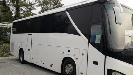 Il bus acquistato dalla società ac Legnano.