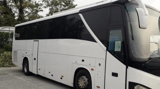 Il bus acquistato dalla società ac Legnano. Il bus acquistato dalla società ac Legnano.