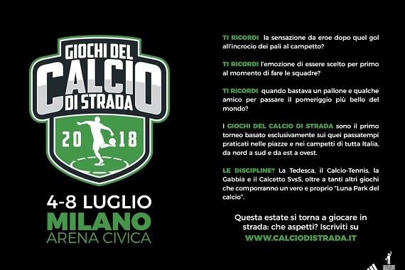 Giochi del calcio di strada