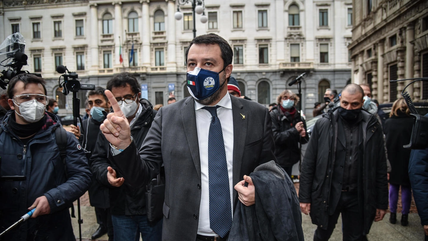 Matteo Salvini a Milano