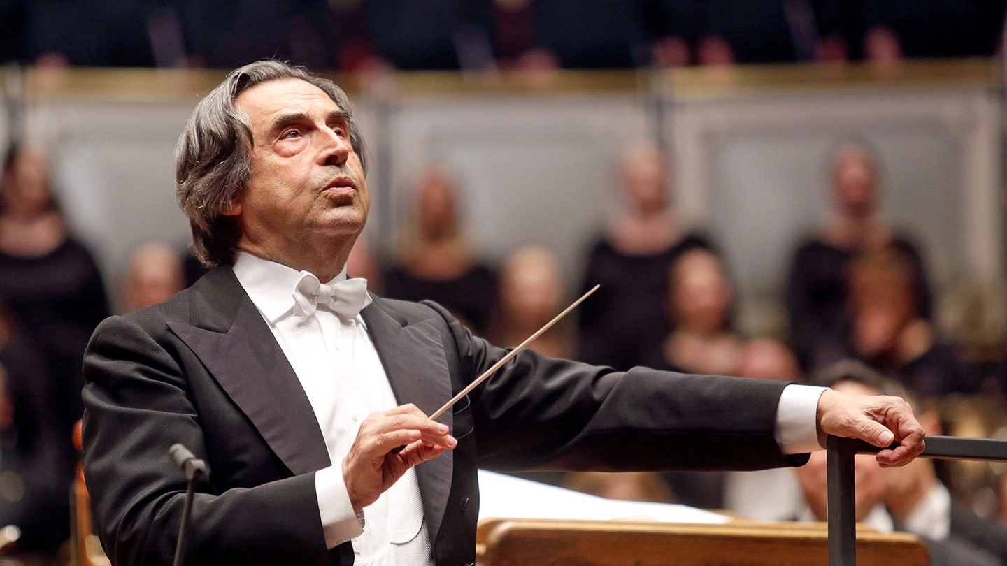 Il maestro Riccardo Muti, 82 anni